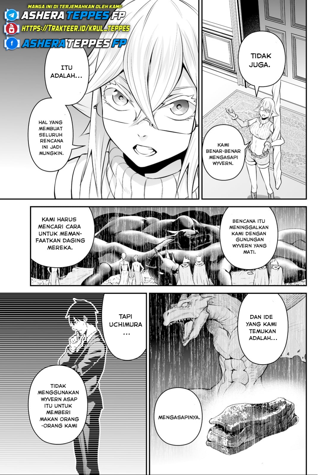 Salaryman Ga Isekai Ni Ittara Shitennou Ni Natta Hanashi Chapter 40 Bahasa Indonesia
